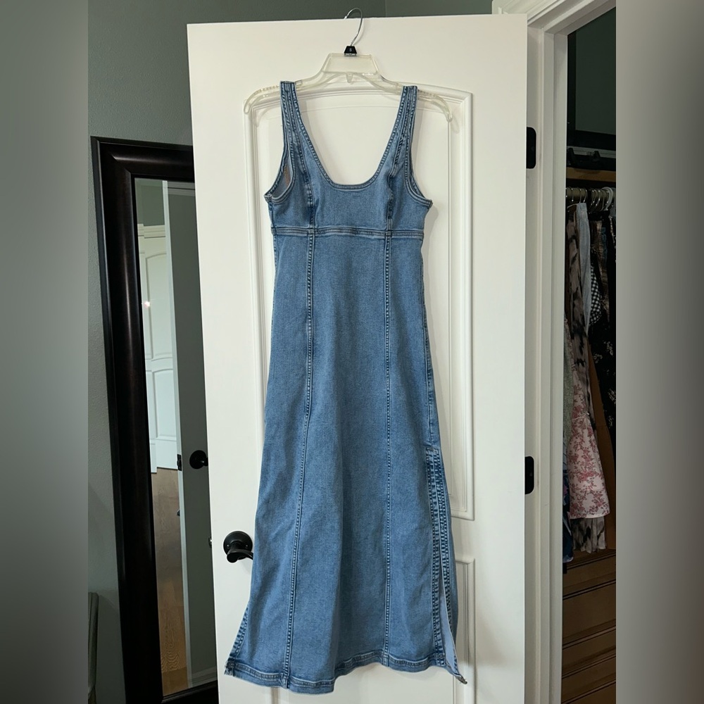 DENIM AMERICAN EAGLE DRESS